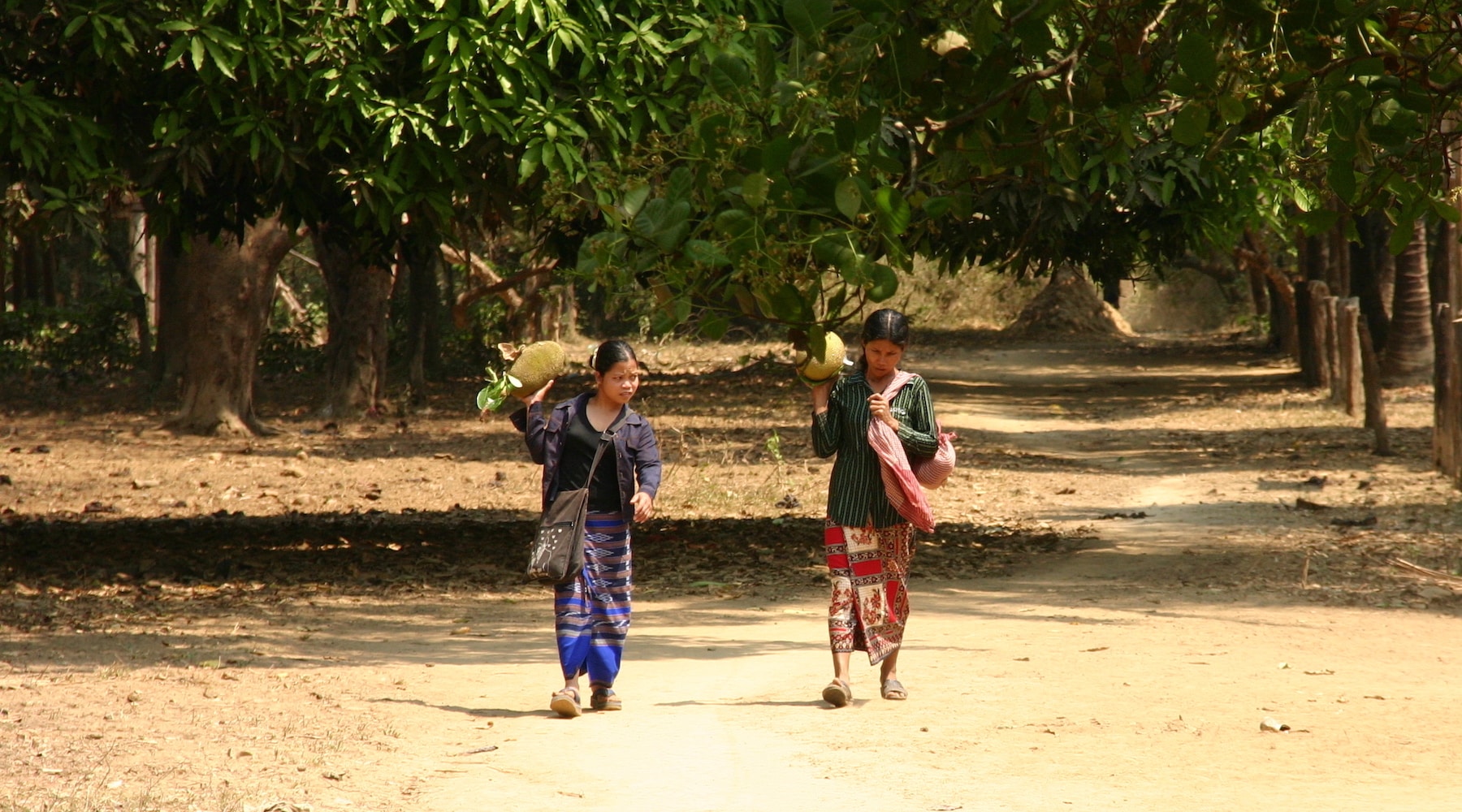 Zwei Christen in Kambodscha