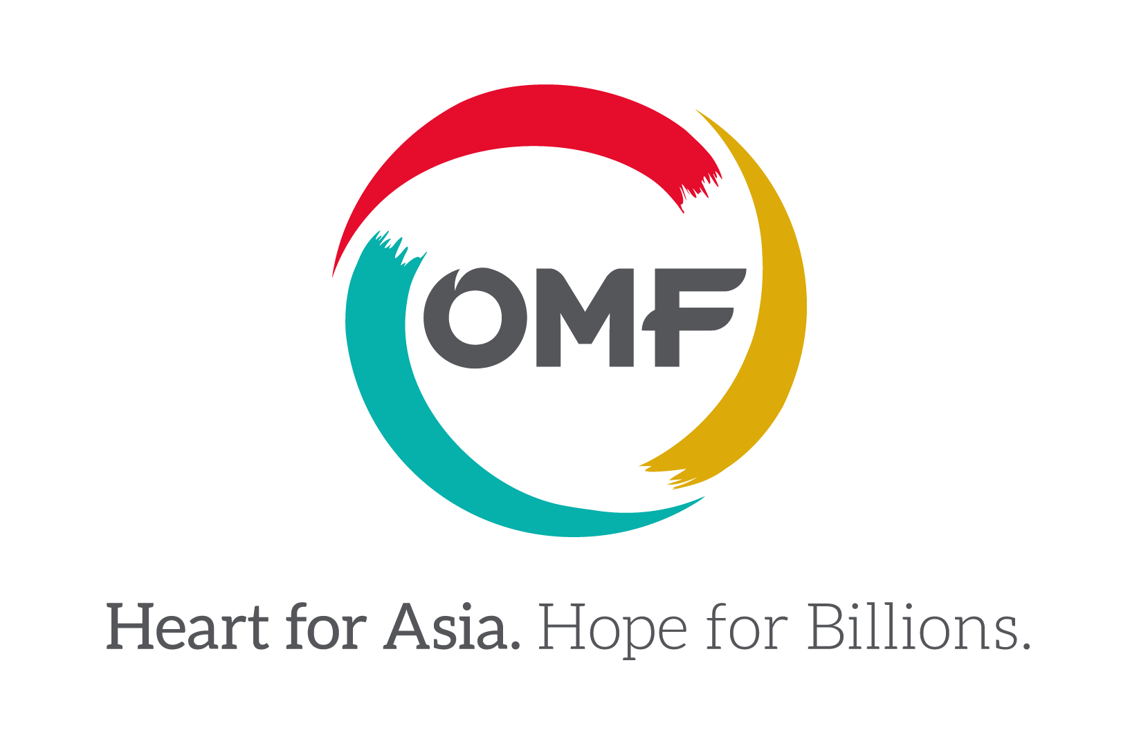 OMF Logo mit Tagline