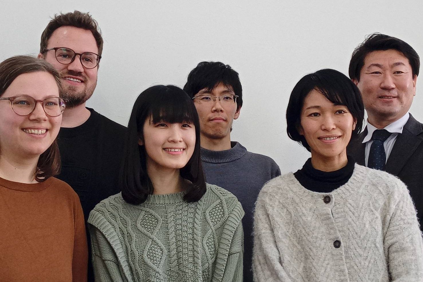 Gruppenfoto von Missionaren in Japan