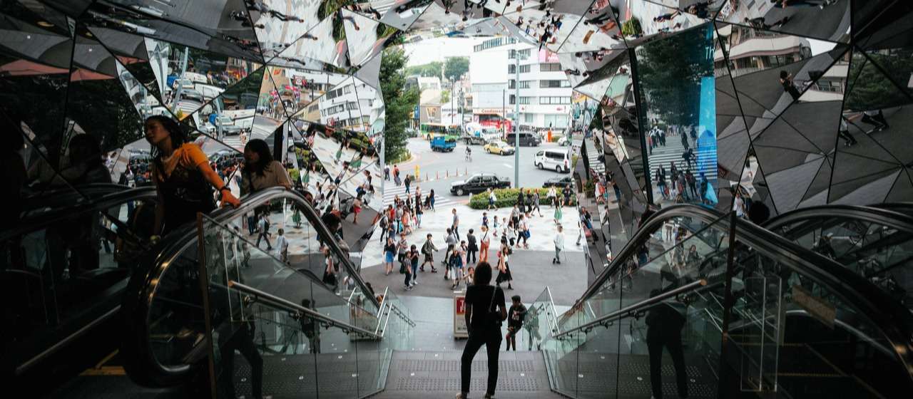 People walking on the streets